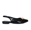 Baleta negro charol para mujer J100-Z436