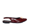 Baleta vinotinto charol para mujer J100-Z436