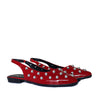 Baleta rojo charol para mujer J106-Z436