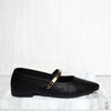 Baleta cerrada negro para mujer K665-Z436