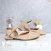 Sandalia tacon beige para mujer L458-Z319