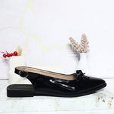Baleta negro charol para mujer T801-Z490
