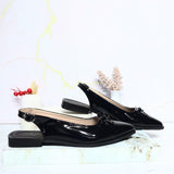 Baleta negro charol para mujer T801-Z490