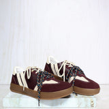 Tenis vinotinto para mujer 0110-Z695