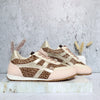Tenis rosa x animal print para mujer 2408-Z246