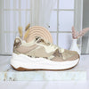 Tenis doradoxtaupe para mujer TAC953