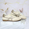 Tenis talco x champaña cuero para mujer A202-Z495