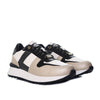 Tenis talcoxnegroxdorado para mujer TA1042