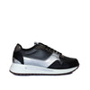 Tenis negro x plomo x plata para mujer TAC1043