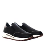 Tenis negro x plomo para mujer TACT933