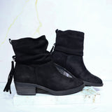 Bota negro para mujer 055-Z227