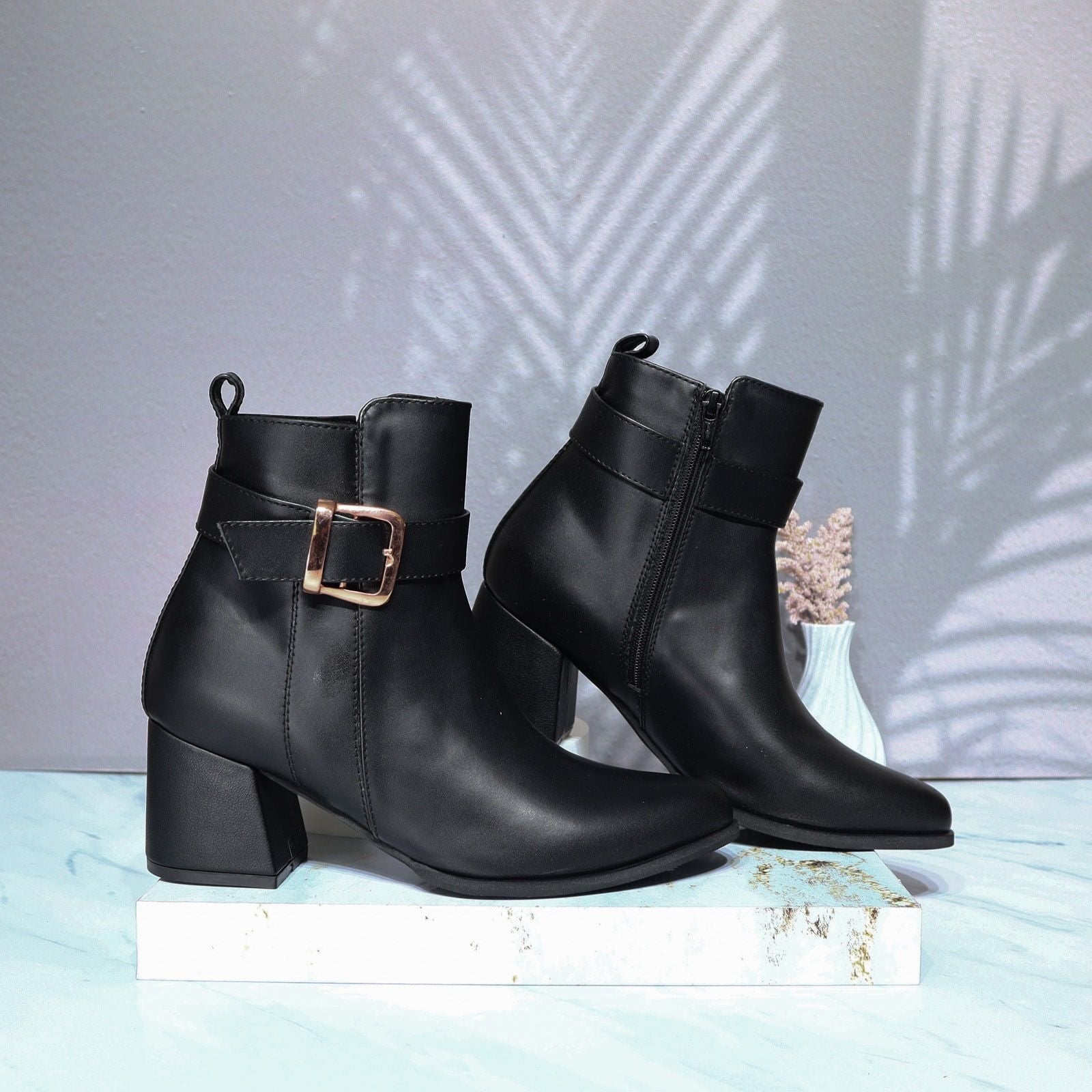 Botin negro para mujer 1101-Z126