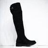 Bota plana negro para mujer 1201-Z279