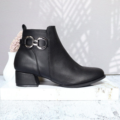 Botin negro para mujer 1211-Z126