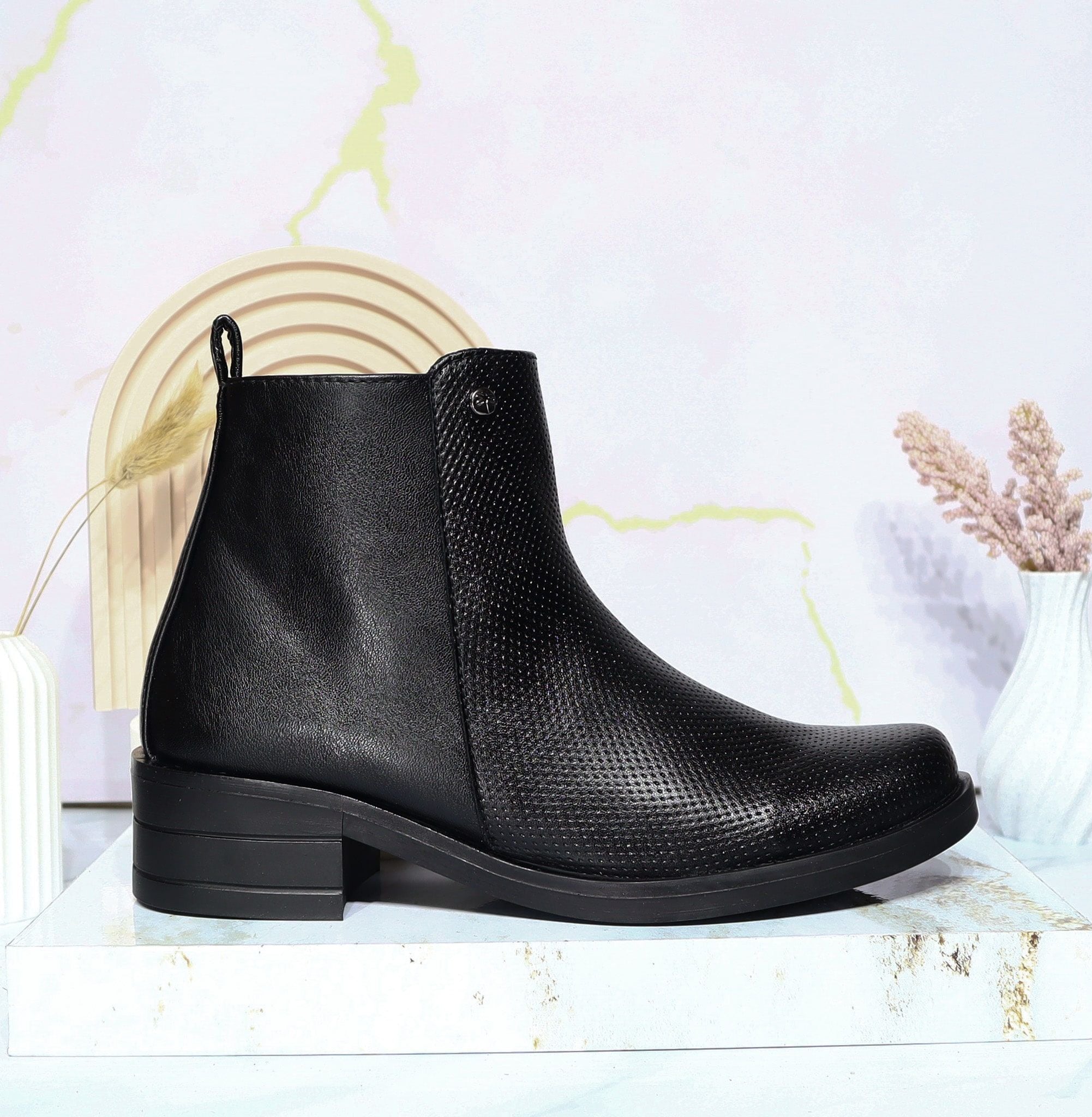 Botin negro para mujer 1400-Z126