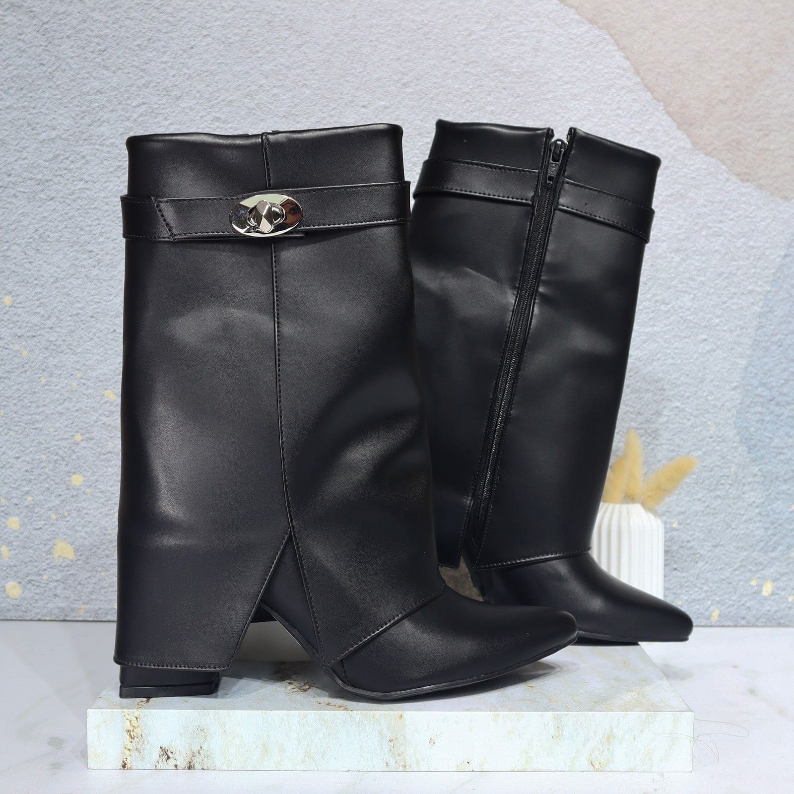 Bota negro para mujer 1558C-Z279