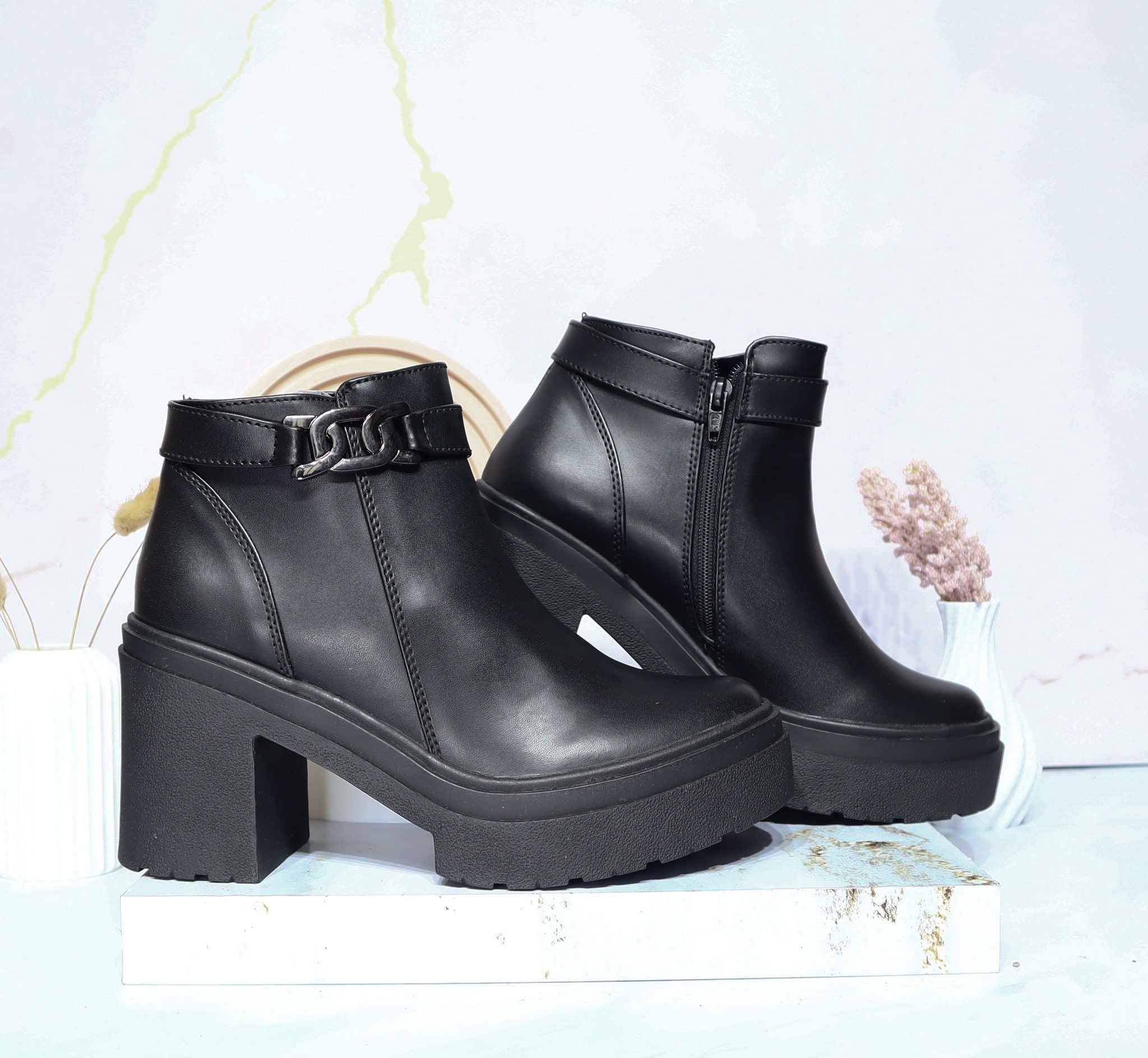 Botin negro para mujer 1798-Z62