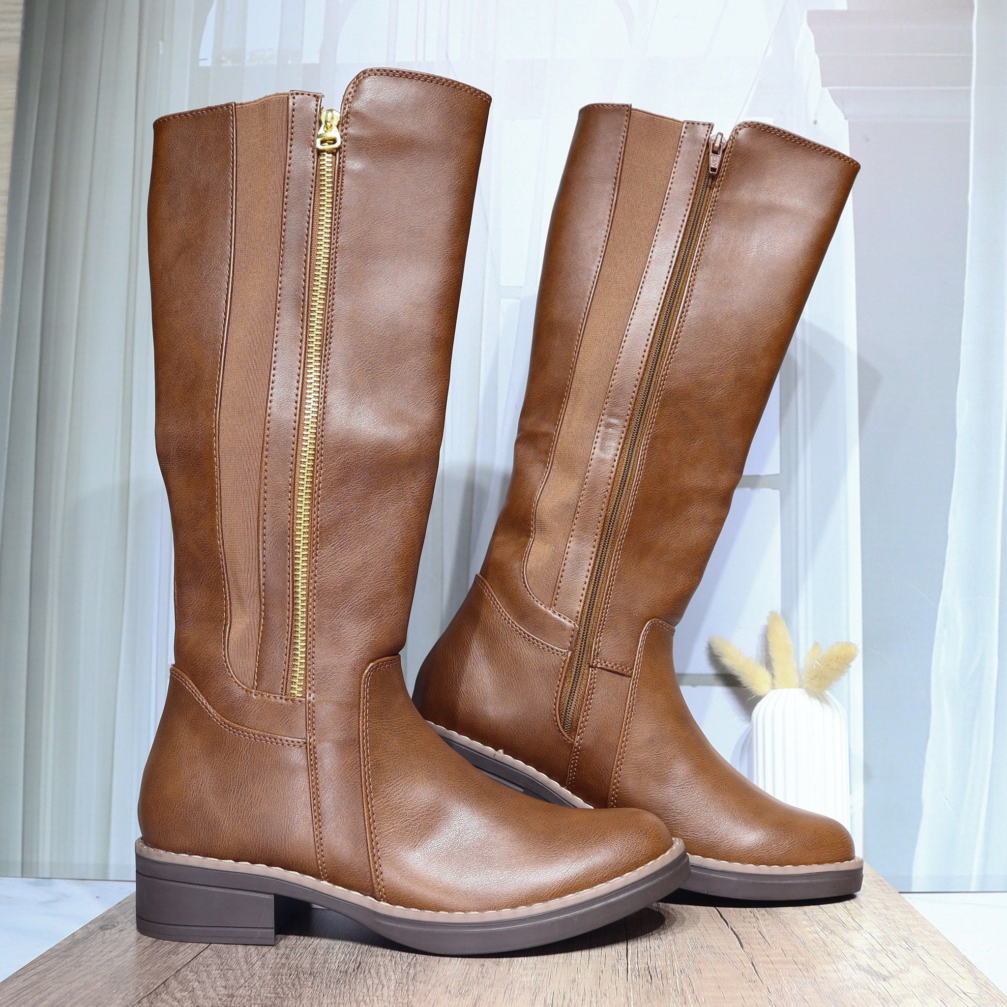 Bota miel para mujer 1843-Z62