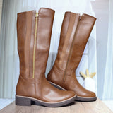 Bota miel para mujer 1843-Z62