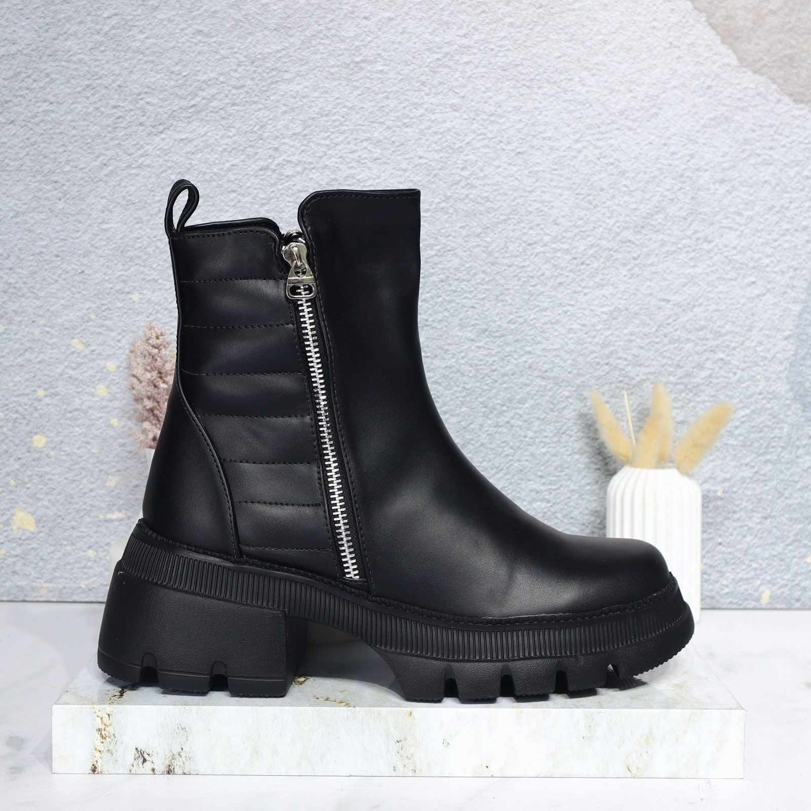 Bota negro para mujer 2021-Z227
