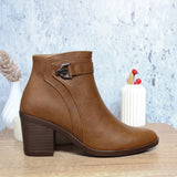 Botin miel para mujer 2429-Z22