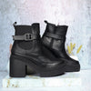 Bota negro para mujer 25100-Z22