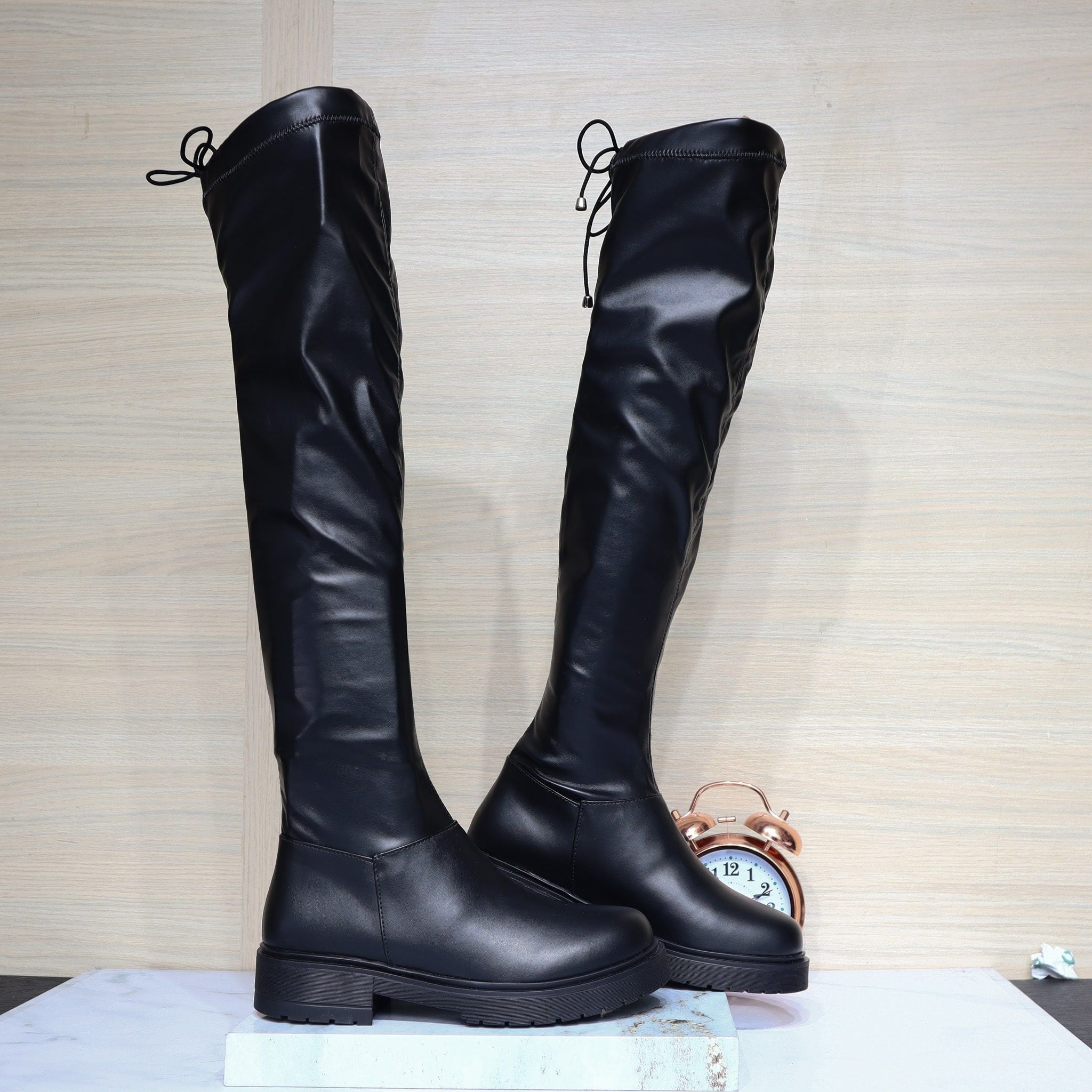 Bota negro para mujer 25150-Z22