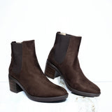 Botin tacon 5 1/2 cafe para mujer 26107-Z22