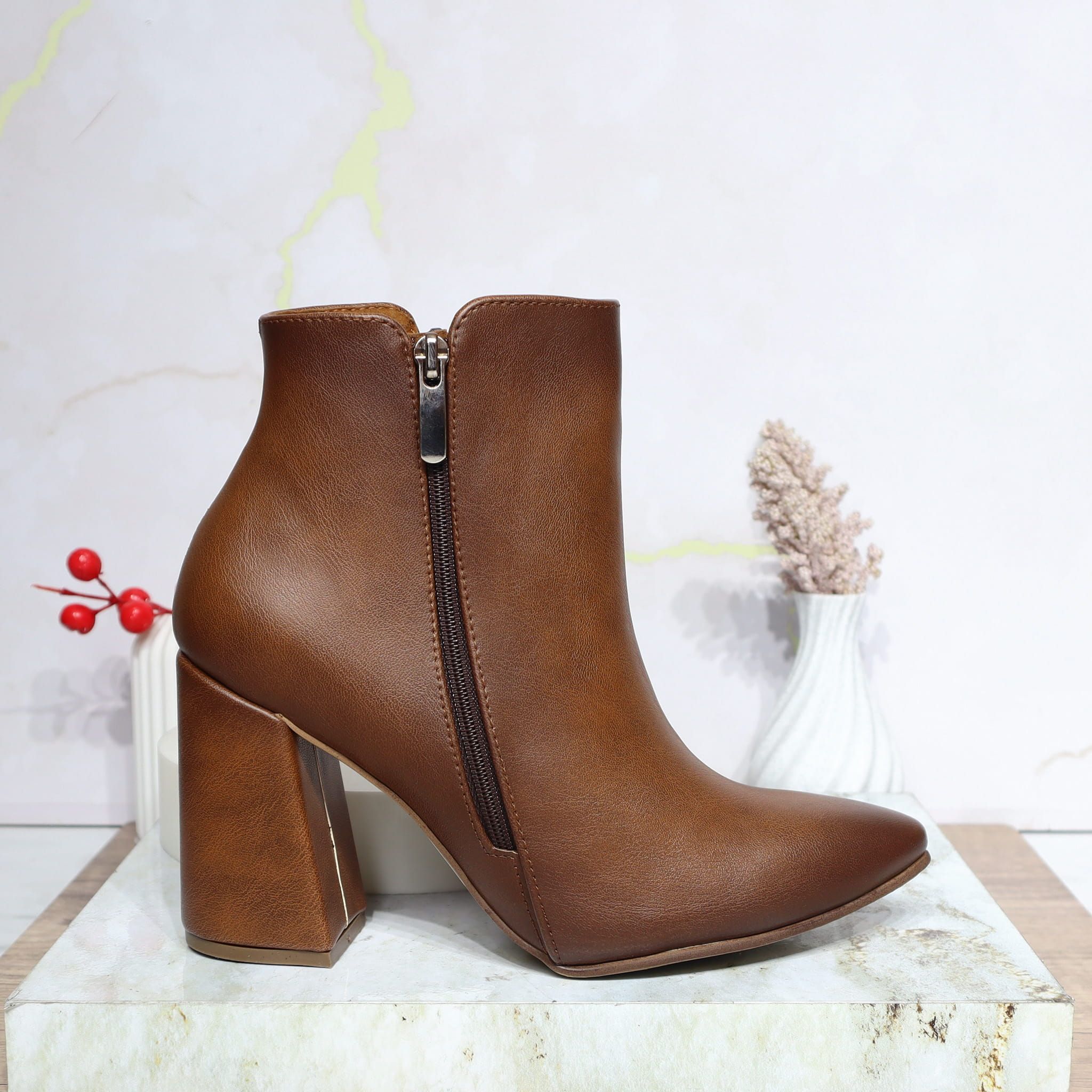 Botin cafe para mujer 407-Z578