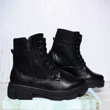 Botin negro para mujer 500-Z126