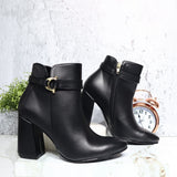 Botin negro para mujer 576-Z578
