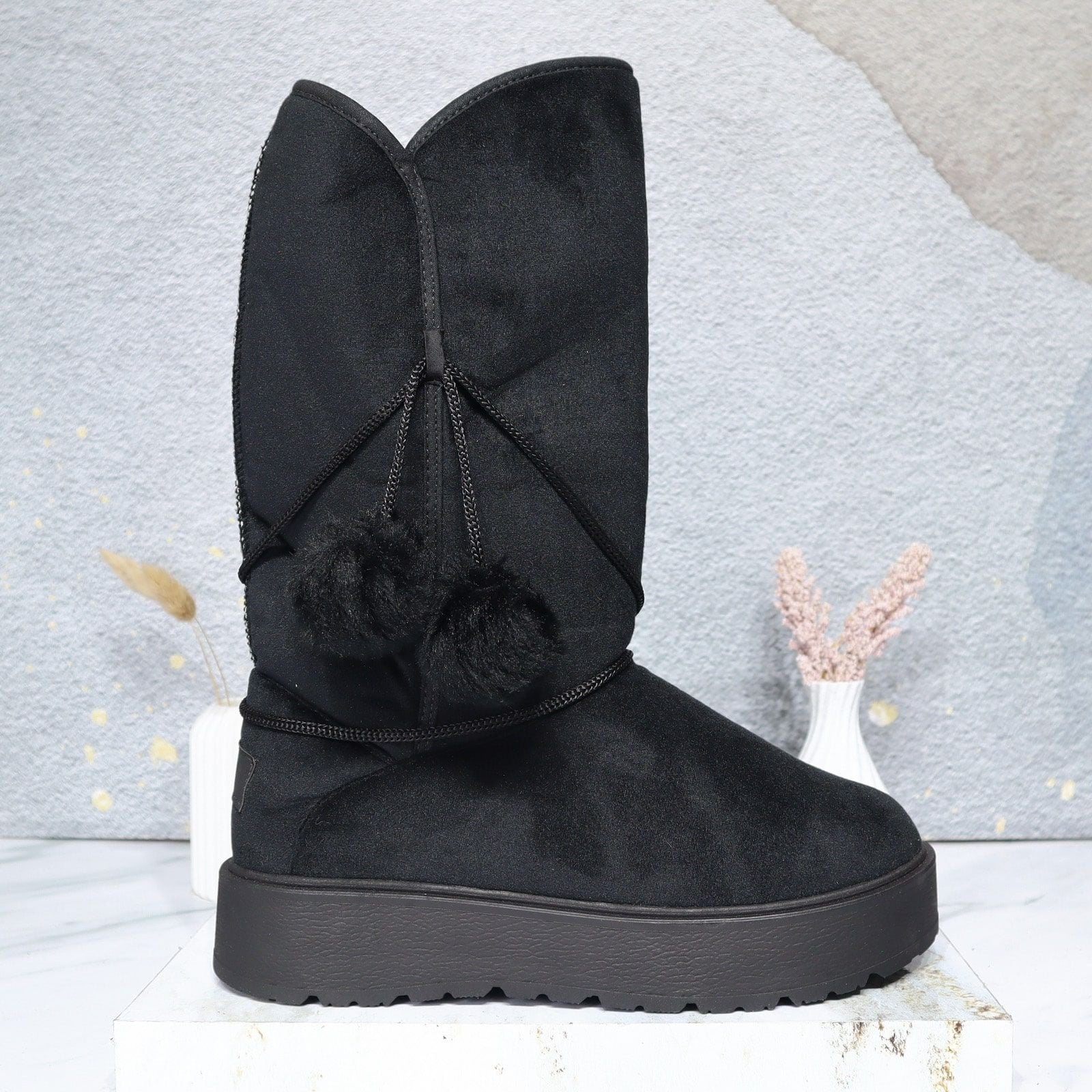 Bota negro para mujer 852-Z279