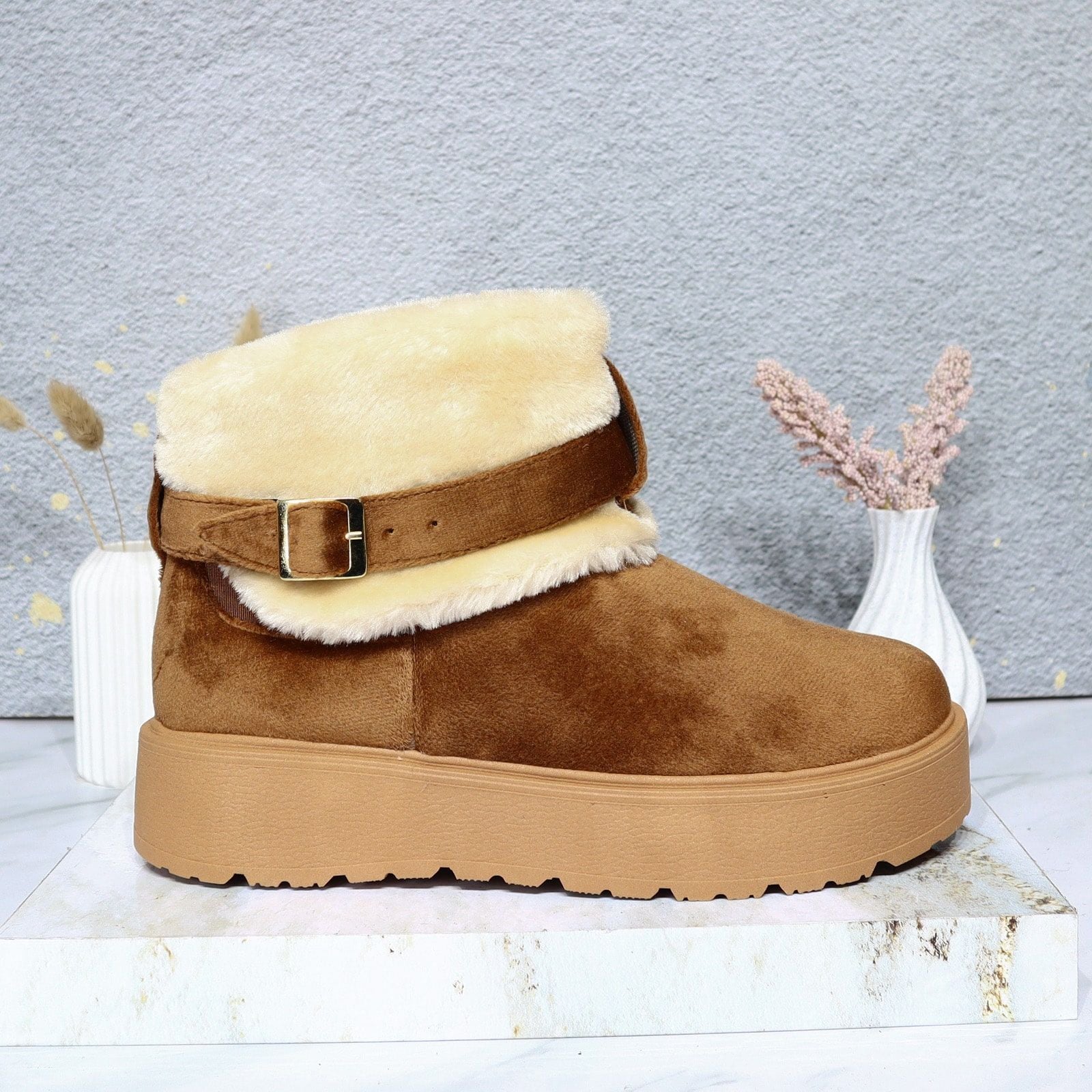 Bota miel para mujer 879-Z279