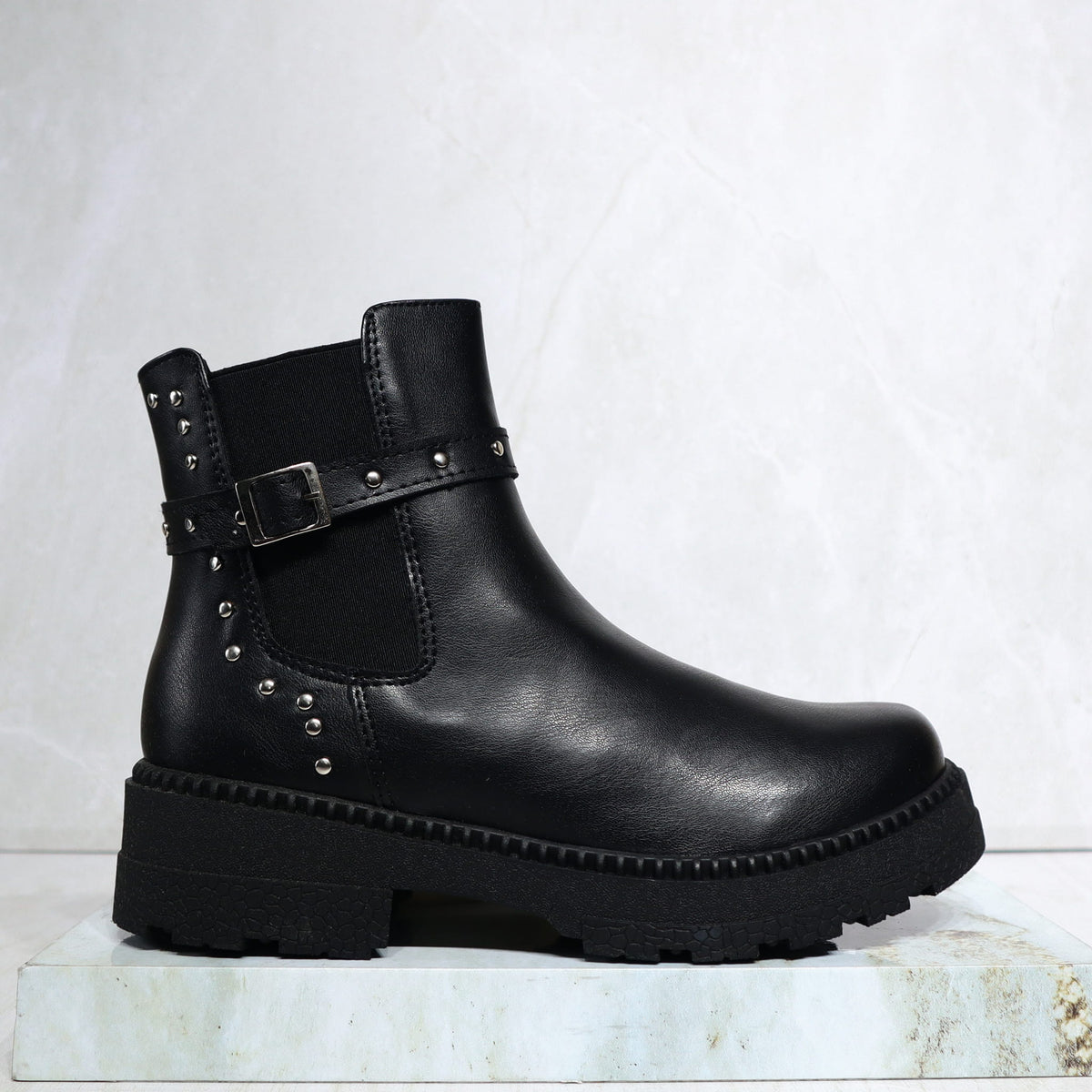Botin negro para mujer C808-Z126