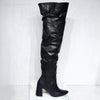 Bota tacon 5 1/2 negro para mujer LUCIANA-Z279