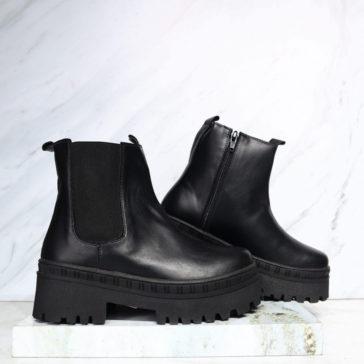 Botinniña negro para mujer N2505-Z22