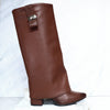 Bota tacon 5 1/2 cafe ocaña para mujer S8018-Z347