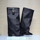 Bota negro para mujer S8018-Z347