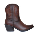 Bota cafe para mujer ST29-Z347