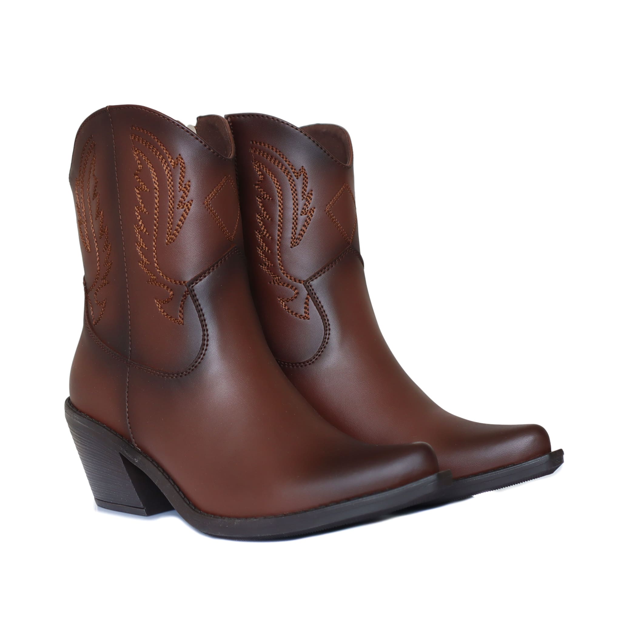 Bota cafe para mujer ST29-Z347