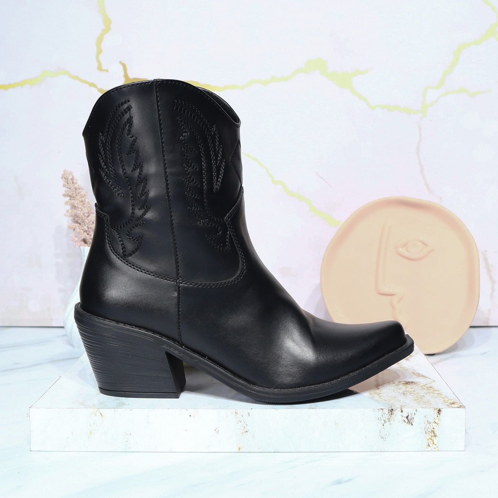 Bota negro para mujer ST29-Z347