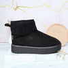Botin negro para mujer TOM-Z517