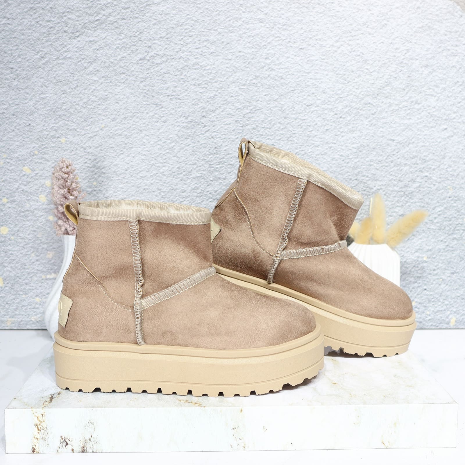 Botinniña arena para mujer N2502-Z22