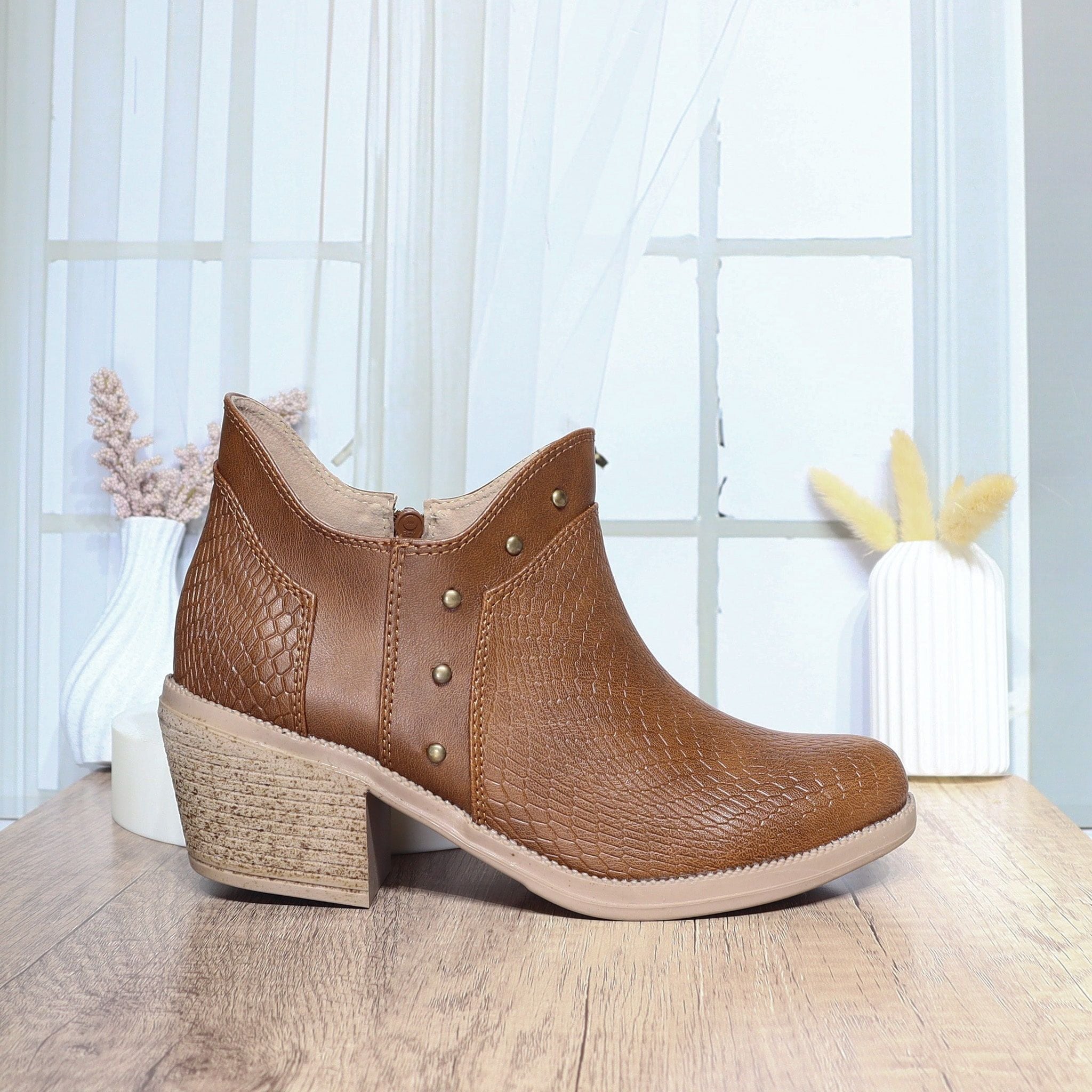 Botin miel para mujer 1849-Z62