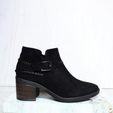 Botin tacon 5 1/2 negro para mujer 26109-Z22