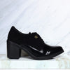Bolichero negro charol para mujer GMARTINA-Z223