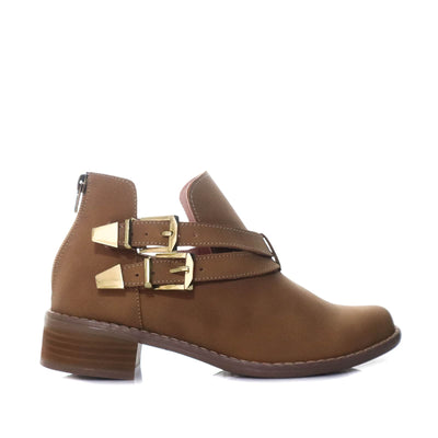 Botin miel para mujer H-DANNY