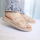 Sandalia plana para mujer R002-Z111