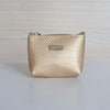 Monedero dorado cuero para mujer MO-M19C