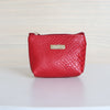 Monedero rojo cuero para mujer MO-M19C